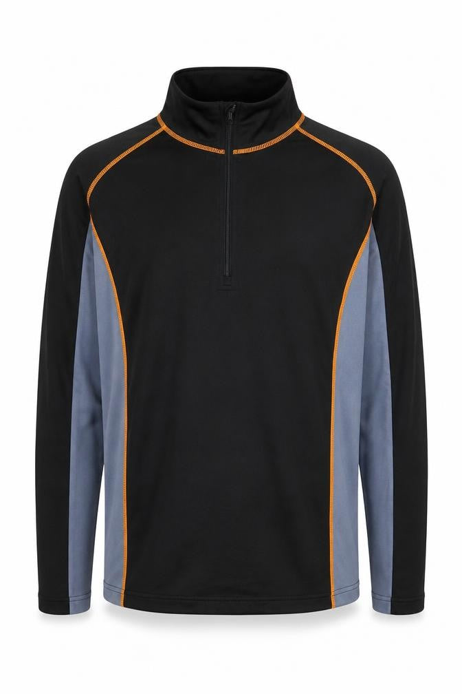 Franc Men's Black XL Long Sleeve Active Top