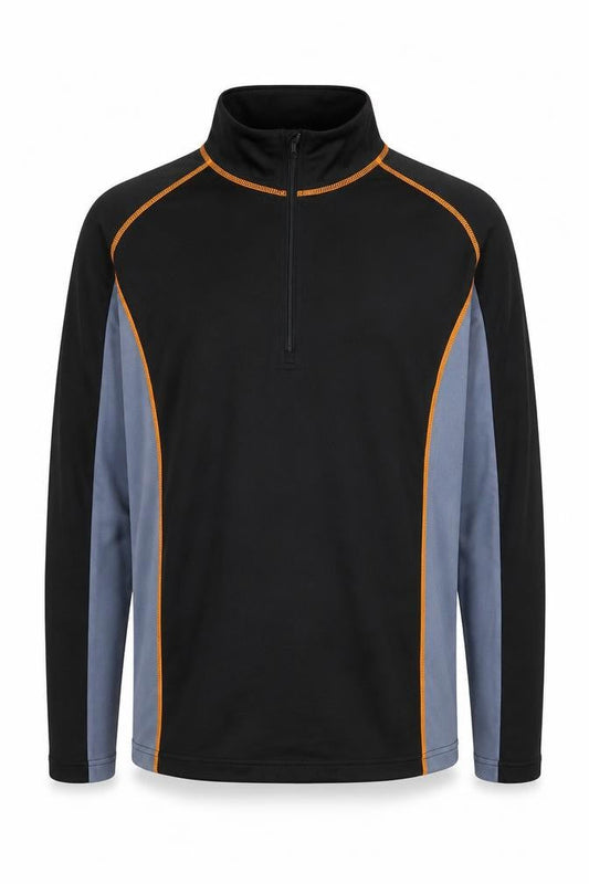 Franc Men's Black XL Long Sleeve Active Top