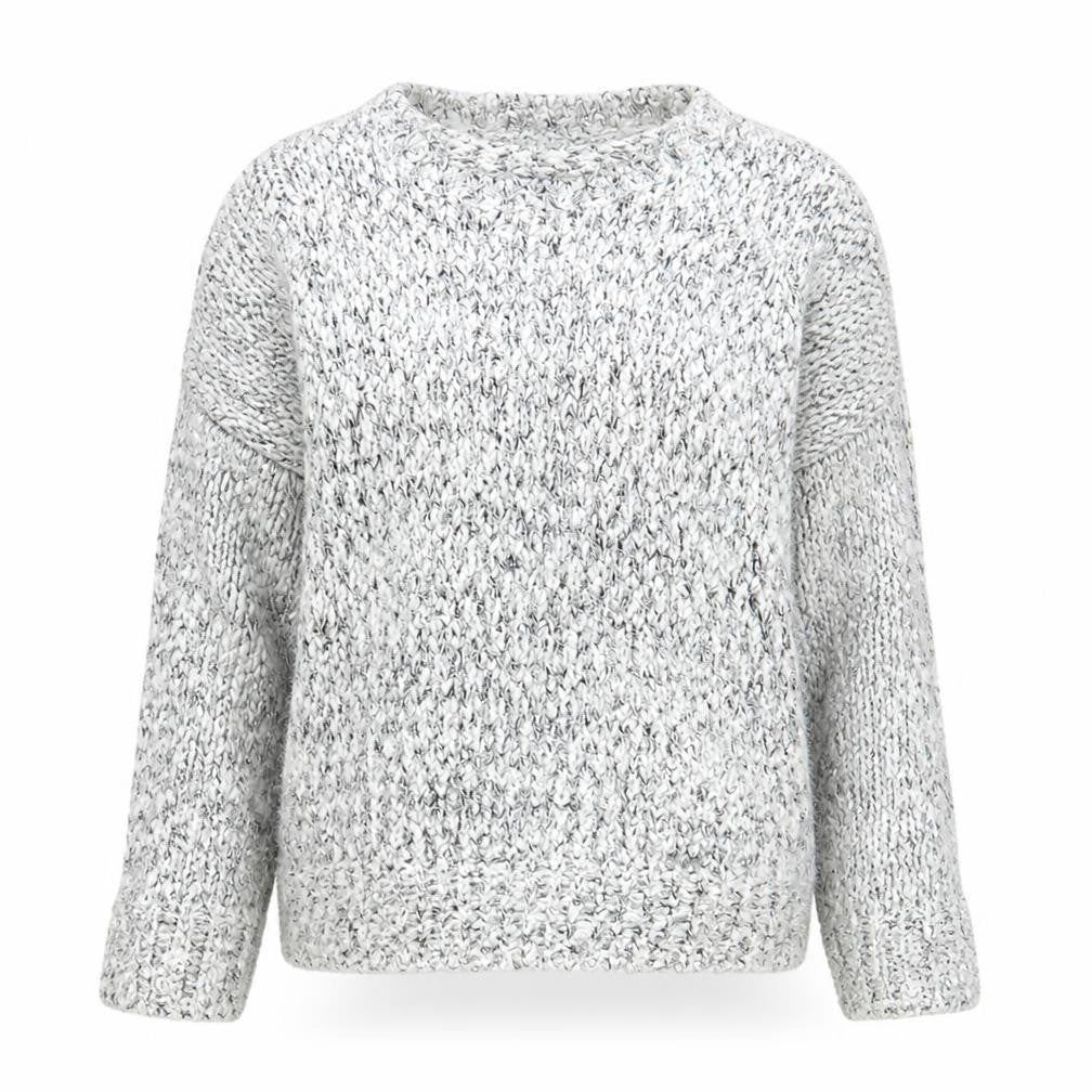 Isle Women's Grey Pullover Jumper Size M