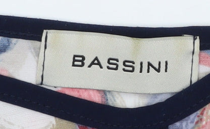 Bassini Women's Multicoloured Geometric T-Shirt Size 18