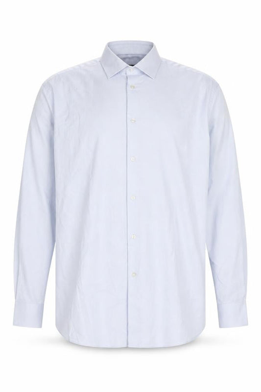Marks & Spencer Men's Blue Button-Up Shirt