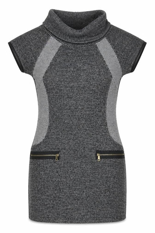 Quiz Women's Grey Bodycon Dress Size 8