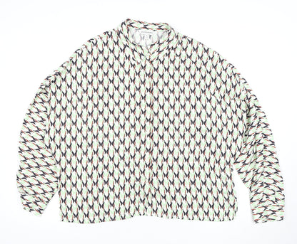 Marks & Spencer Women's Multicoloured Blouse Size 16