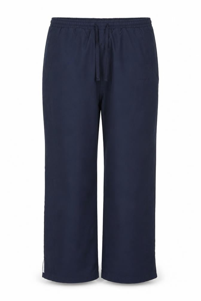 Olympus Women's Blue Trousers, Size 14, Elastic Waist