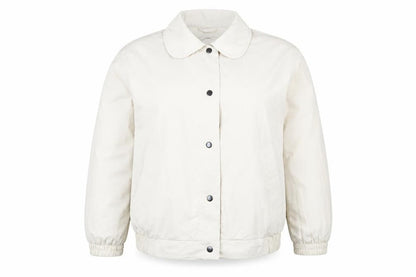 Damart Women's Beige Collared Jacket Size 14