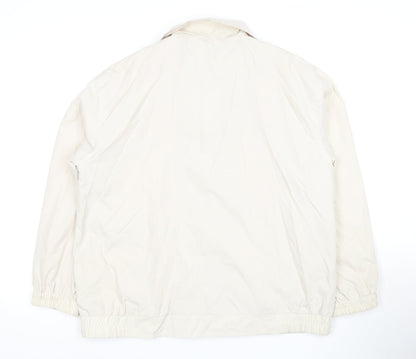Damart Women's Beige Collared Jacket Size 14