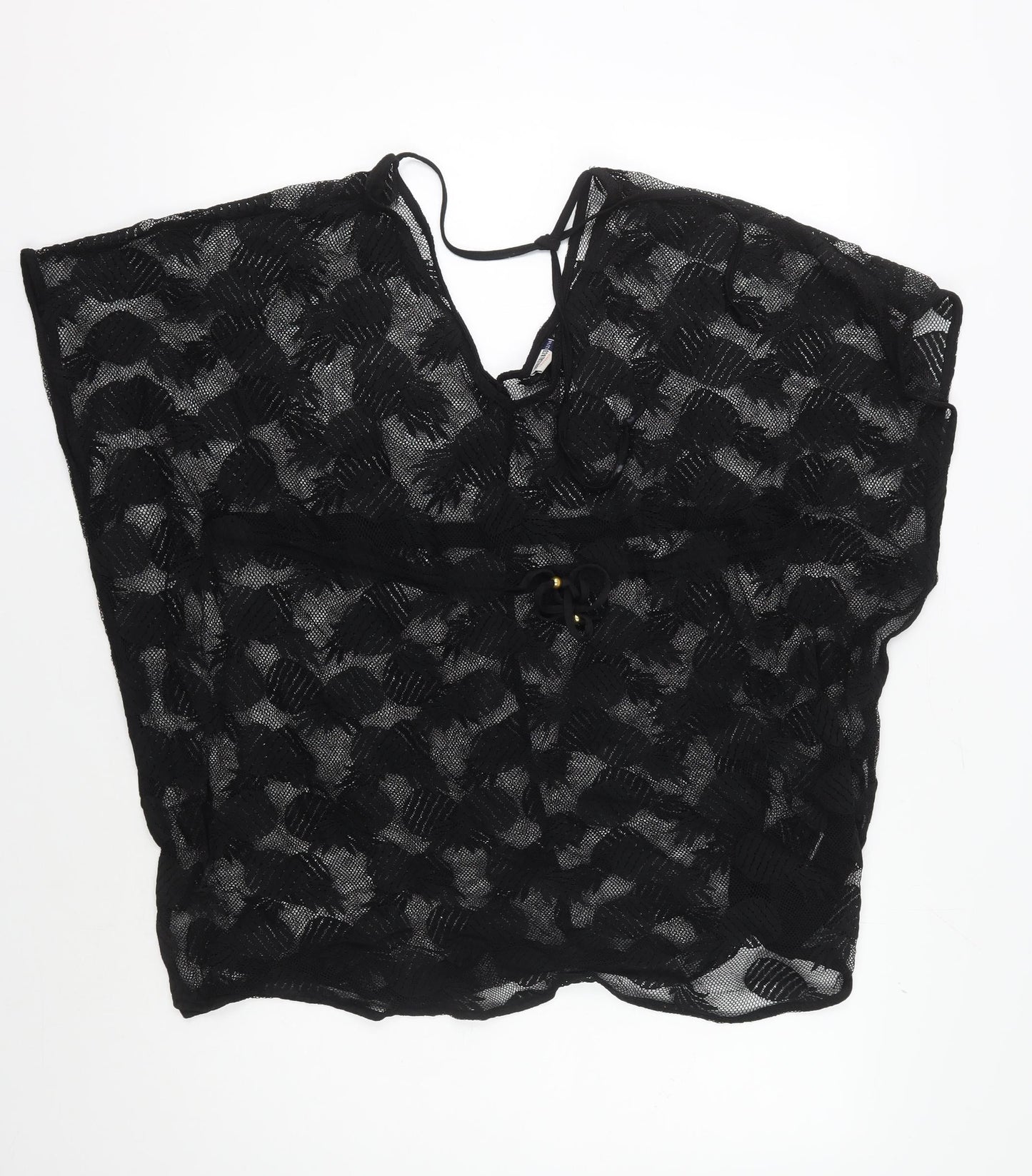 SoulCal & Co Women's Black Lace Camisole Blouse, Size 12
