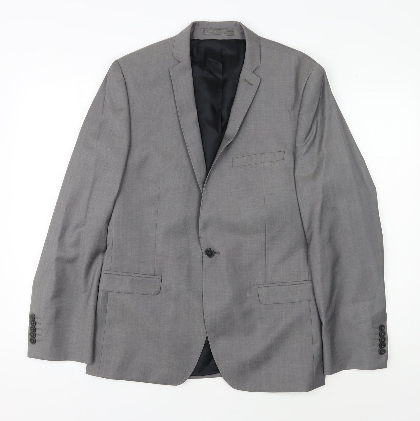 Ben Sherman Men's Grey Blazer, Size 40 Chest.