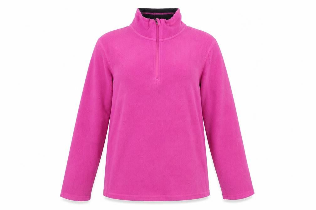 Alpine Spirit Women's Pink Fleece Pullover Sweatshirt S
