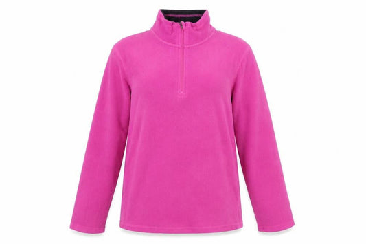 Alpine Spirit Women's Pink Fleece Pullover Sweatshirt S