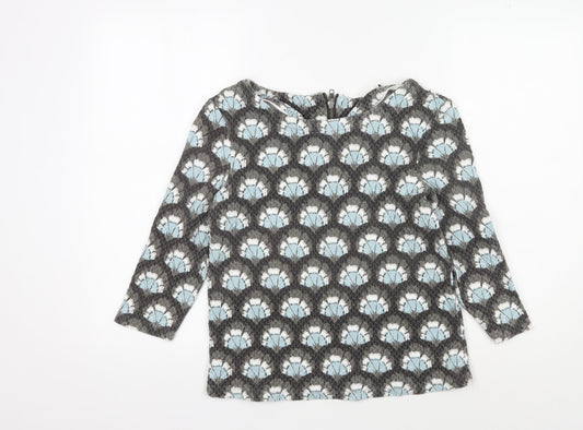 White Stuff Women's Multicoloured Tunic Blouse, Size 8