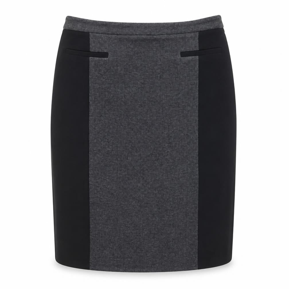 Viyella Women's Grey Pencil Skirt, Size 12, Business Casual