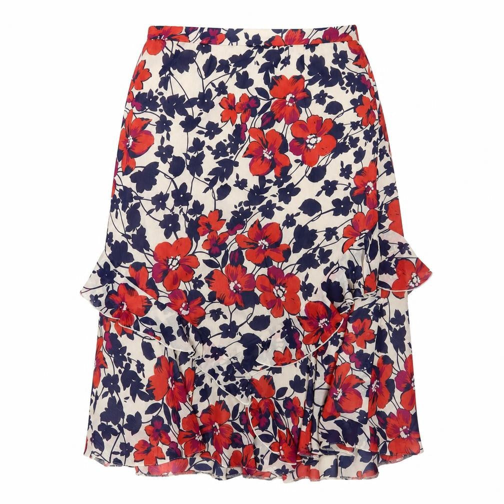 Eastex Women's Multicoloured Floral Skirt Size 16