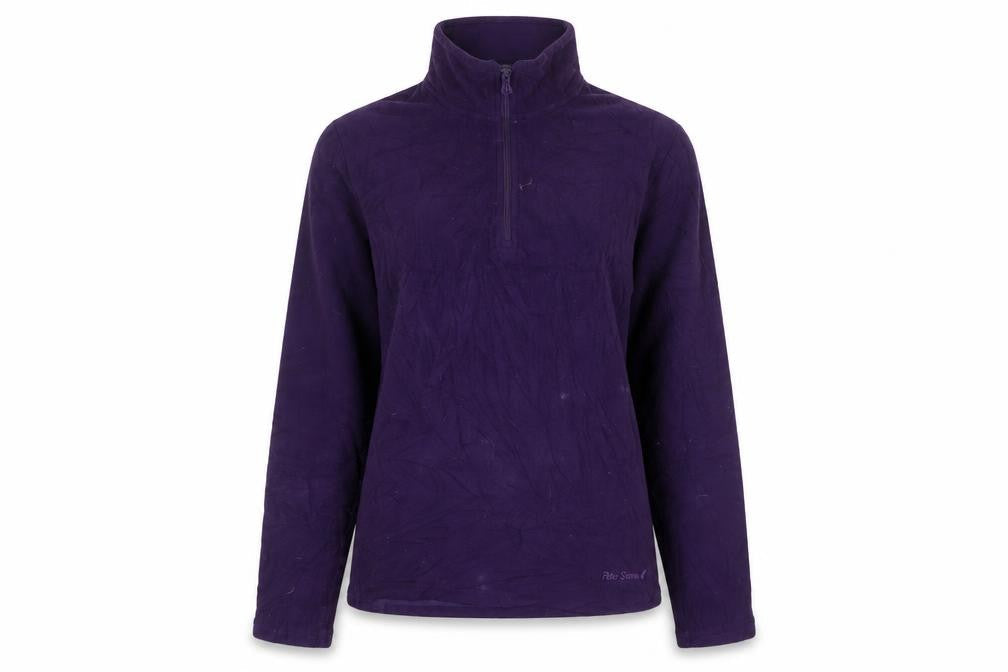 Peter Storm Women's Purple 1/4 Zip Pullover, Size 14
