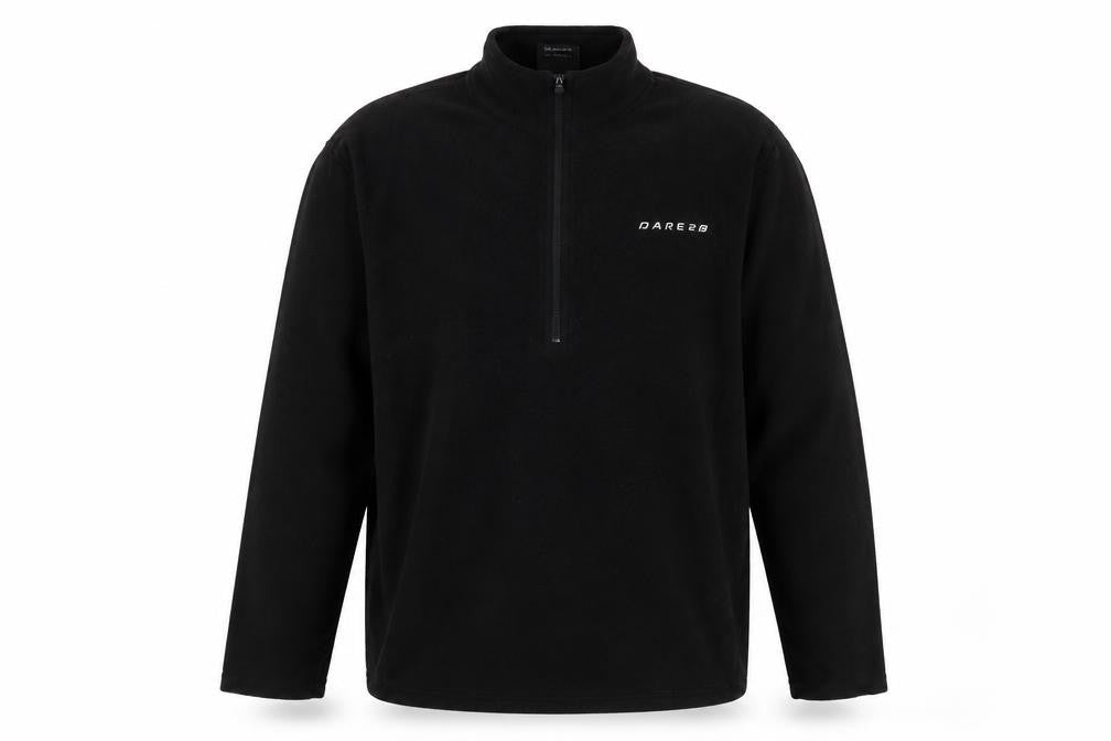 Dare 2b Men's Black XL Fleece Pullover Sweatshirt