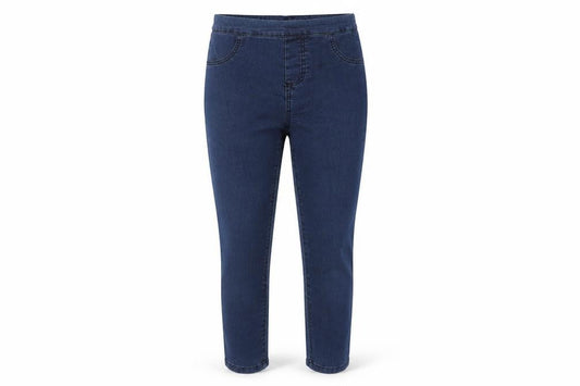 White Stuff Women’s Blue Jegging, Size 8 - Elastic Waist
