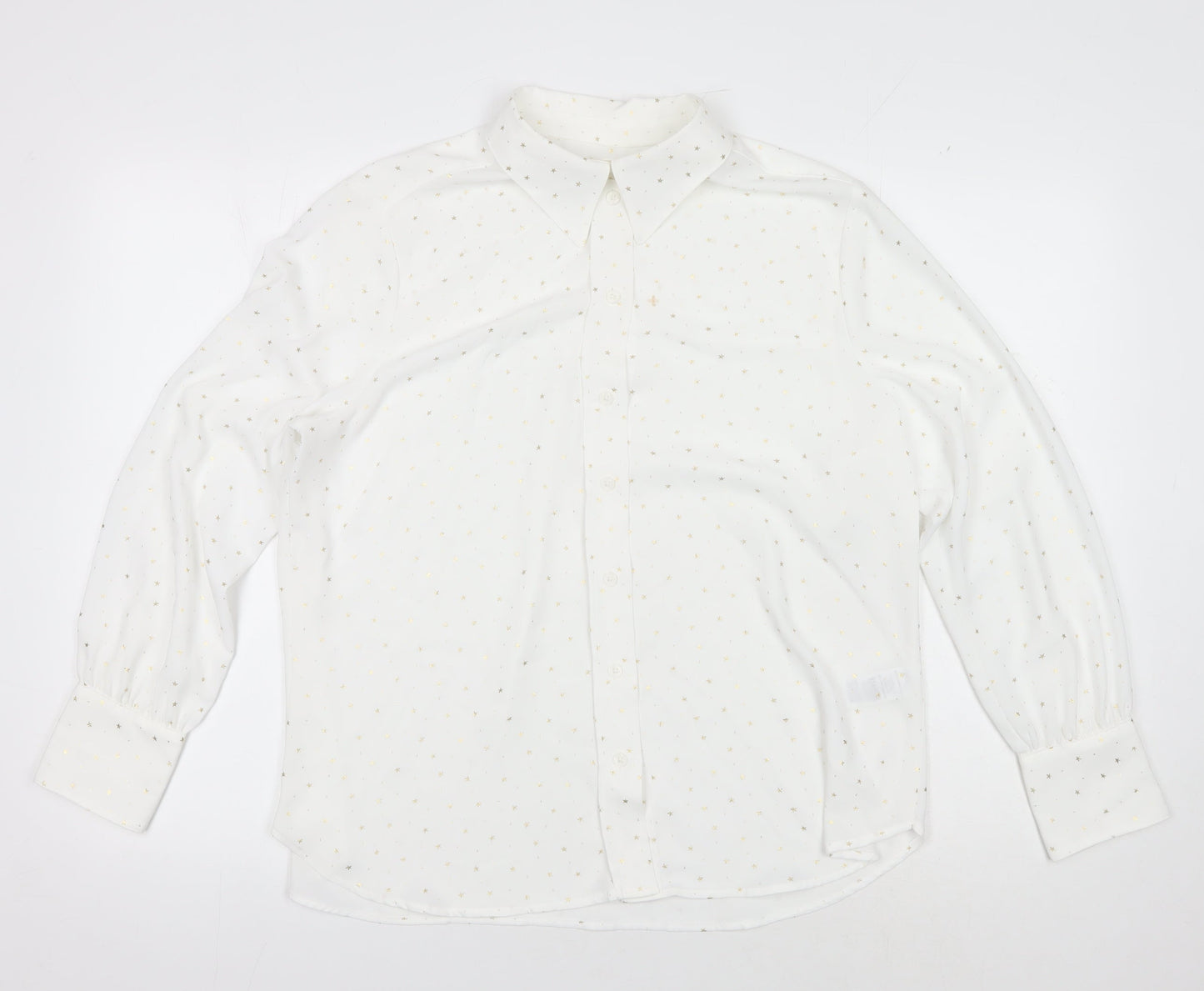 Marks and Spencer Women’s White Button-Up Shirt