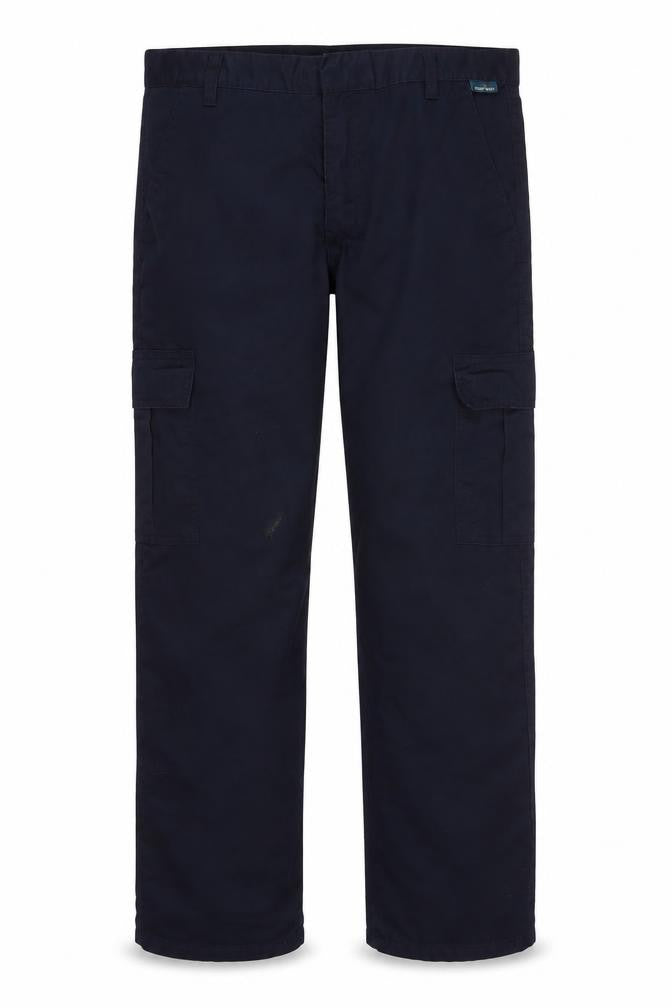 Portwest Men's Blue Cargo Trousers 32 in Regular