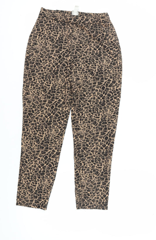 ASOS Women’s Animal Print Trousers Size 12