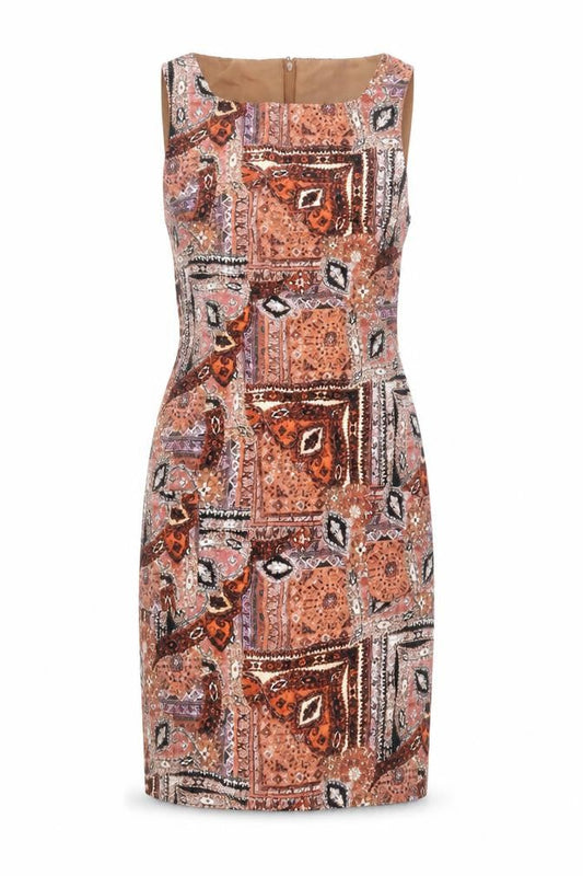 Dorothy Perkins Women’s Multicoloured Paisley Sheath Dress - UK 10