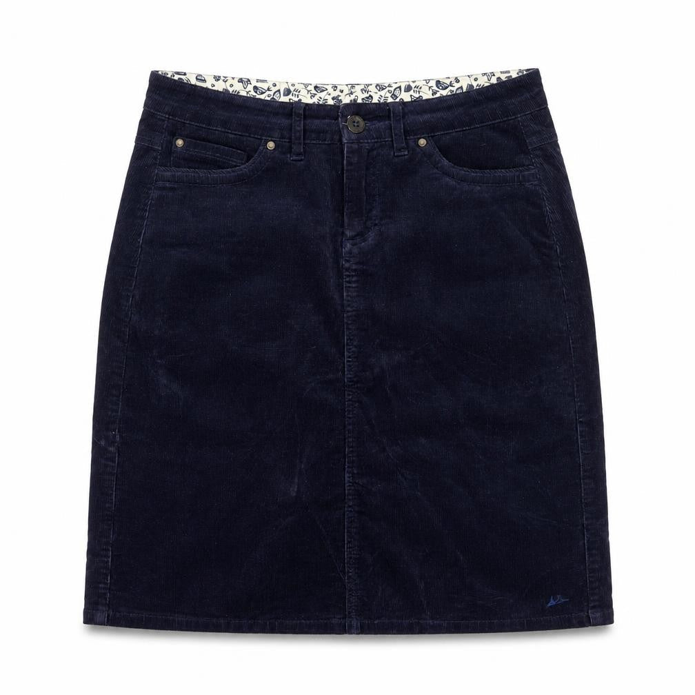 Faithful and True Blue Corduroy Pencil Skirt Size 10