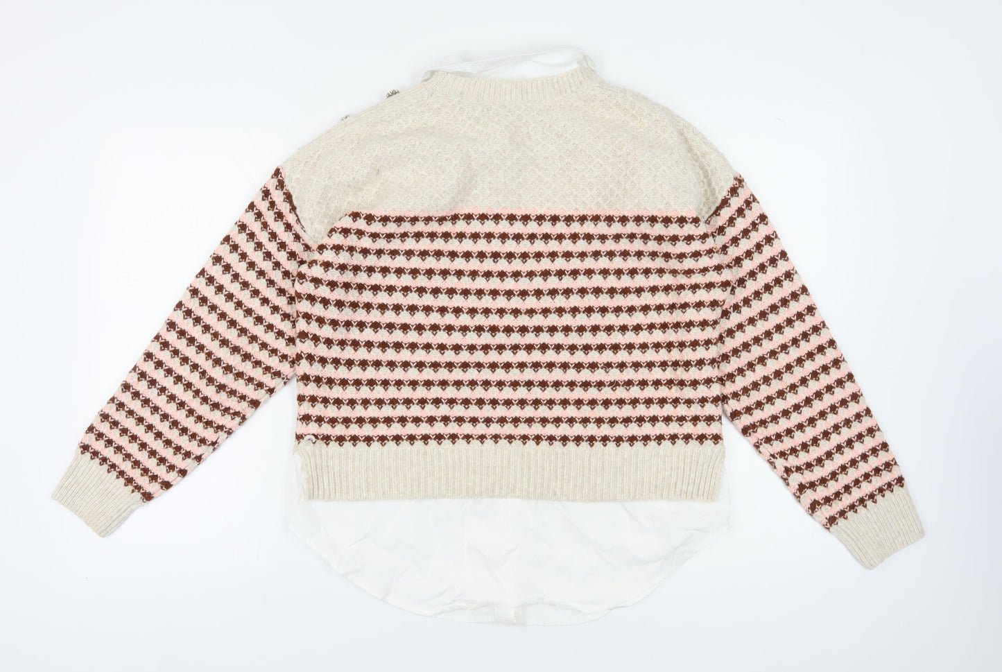 Next Women's Multicoloured Pullover Jumper M