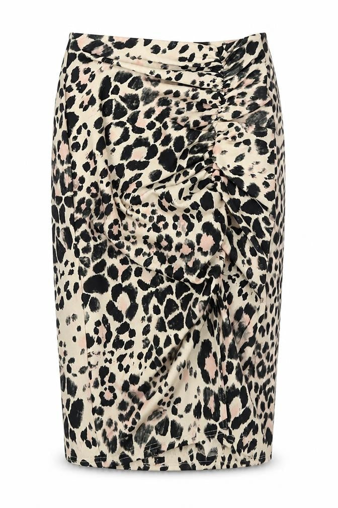 Quiz Women's Multicoloured Animal Print Pencil Skirt Size 8