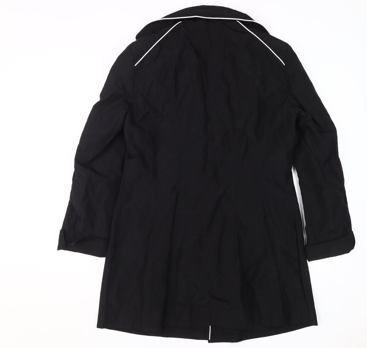 Madeleine Women's Black Mid-Length Coat Size M