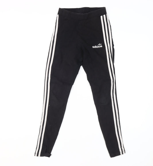 Adidas Women's Black Ankle Leggings S