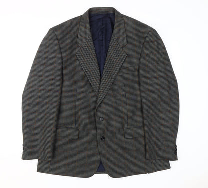 Chatsworth Men's Multicoloured Check Blazer 44 Regular