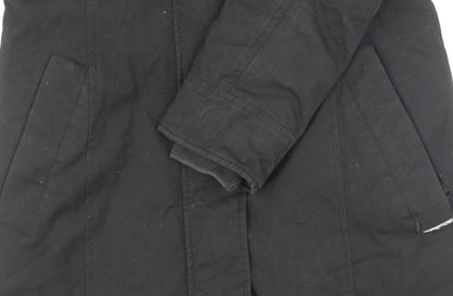 Warehouse Women’s Black Winter Coat Size 8