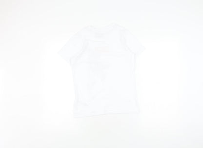 Back view of Trevo boys’ marvel spider-man white t-shirt 9-10 years