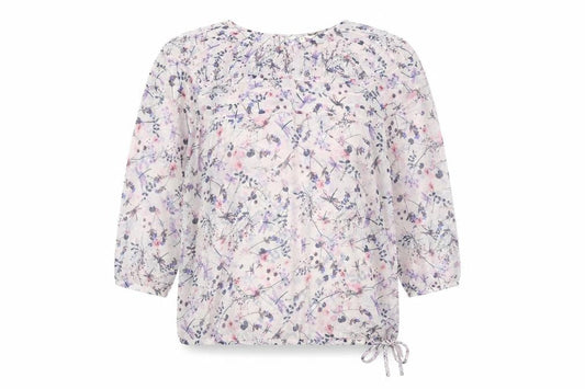 Next Women's Multicoloured Floral Blouse Size 10