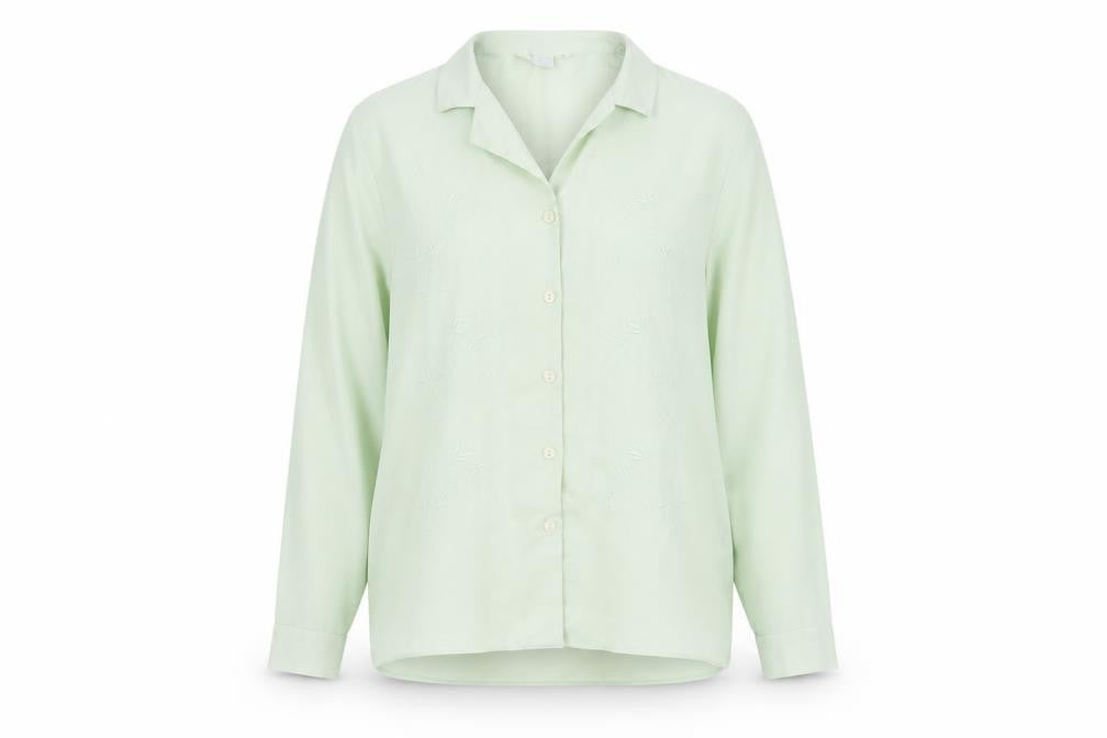 The Edinburgh Collection Women's Green Blouse Size 18