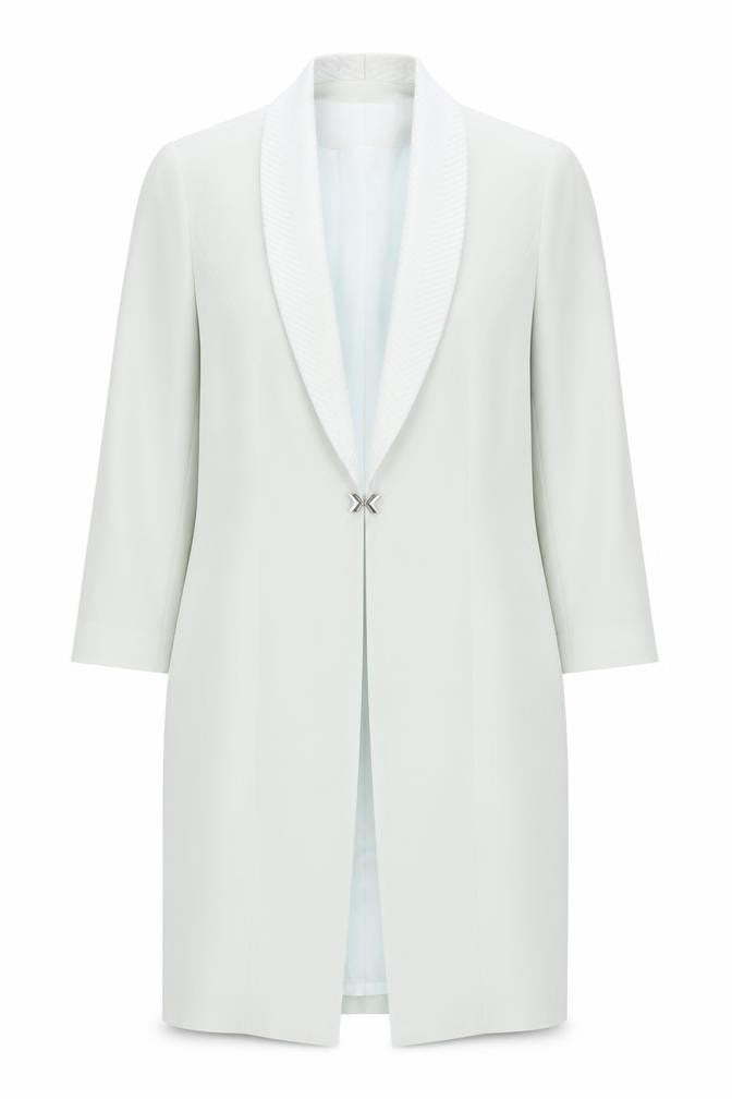 Carlo Richi Women's Green Mid-Length Blazer, Size 16