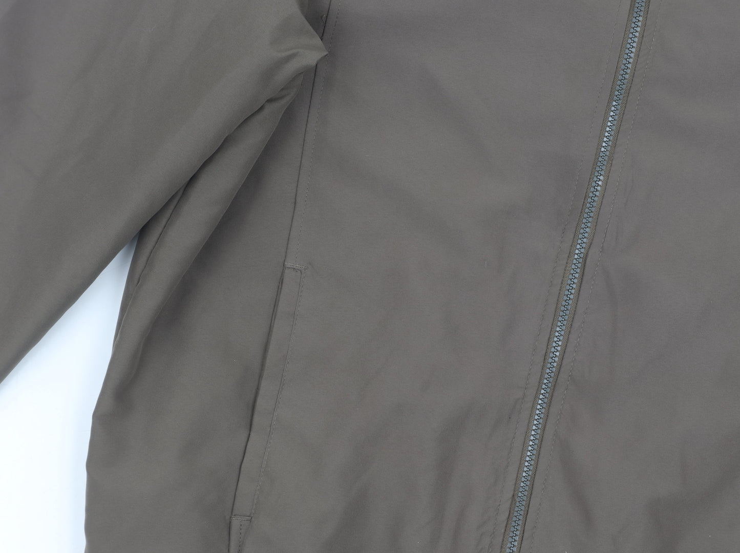 Headland Men's Green Bomber Jacket XL Stand-Up Collar
