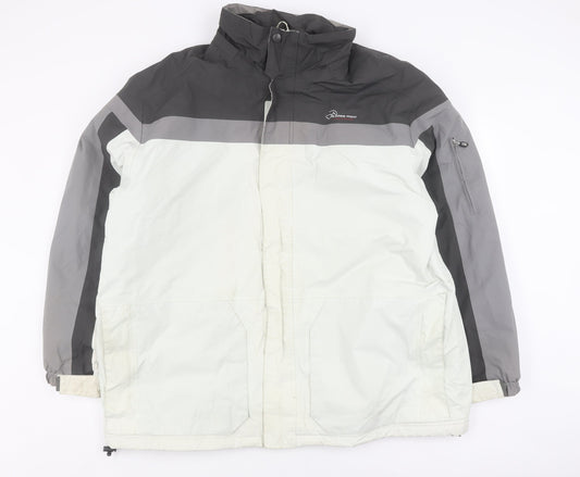 Glacier Point Men's Grey XL Waterproof Puffer Jacket