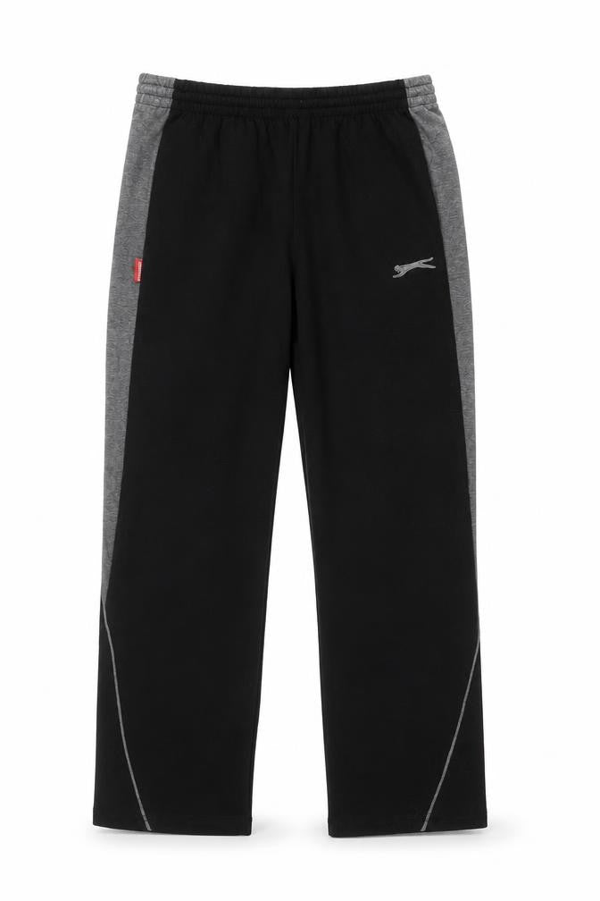 Slazenger Boys Black Track Pants 9-10 Years