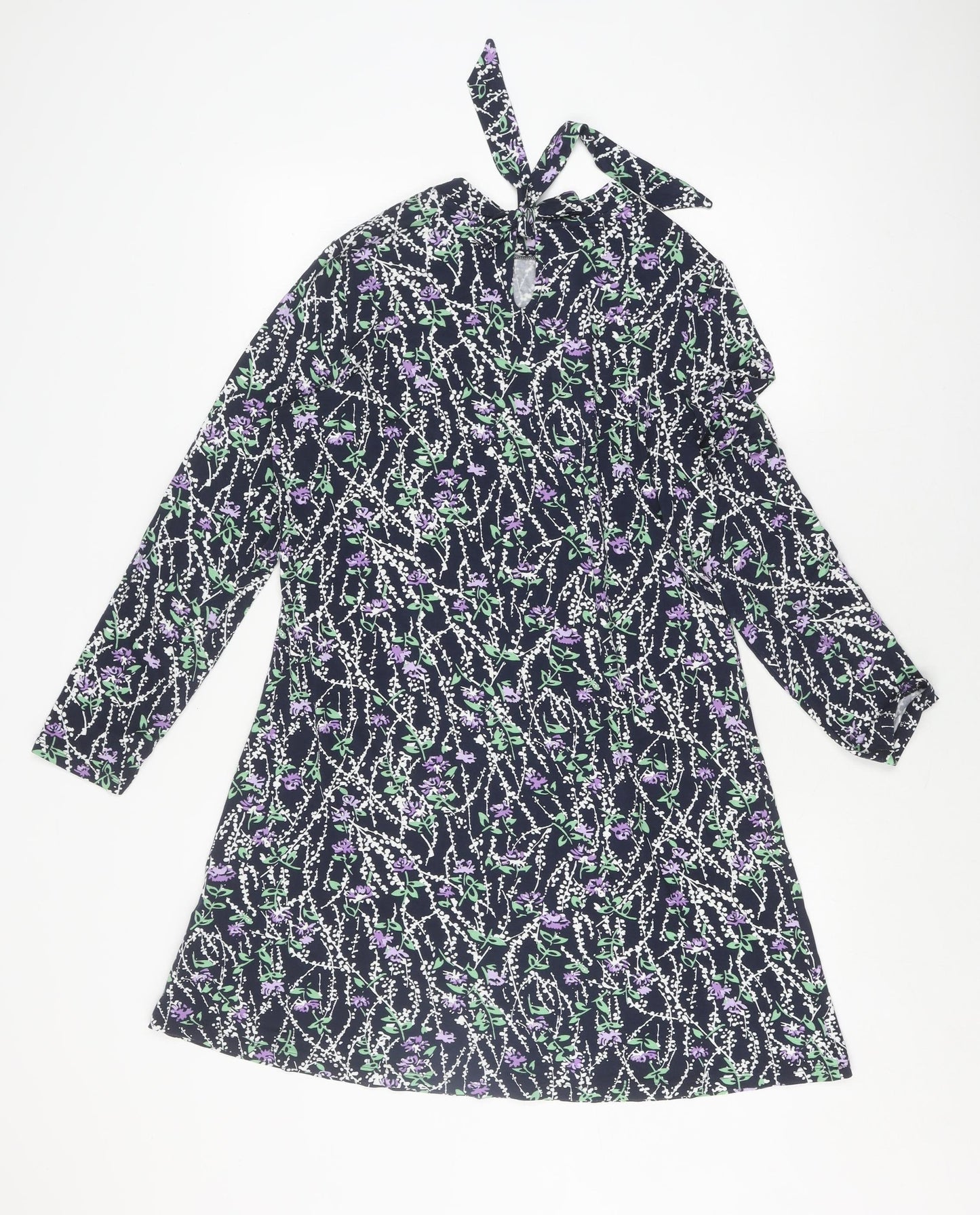 Marks and Spencer Women's Multicoloured Floral Dress 12