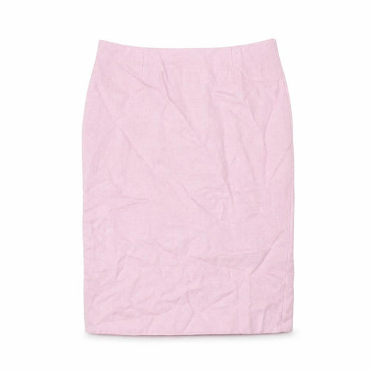 Hobbs Women's Pink Pencil Skirt, Size 12, Knee-Length