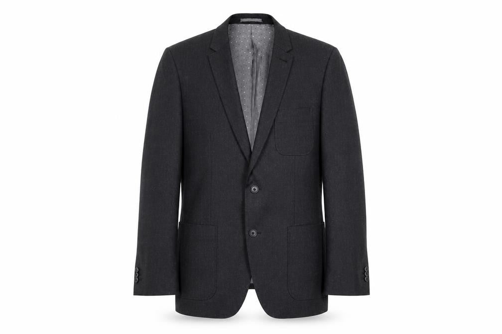 Jasper Conran Men's Black Blazer, Size 38, Classic Fit