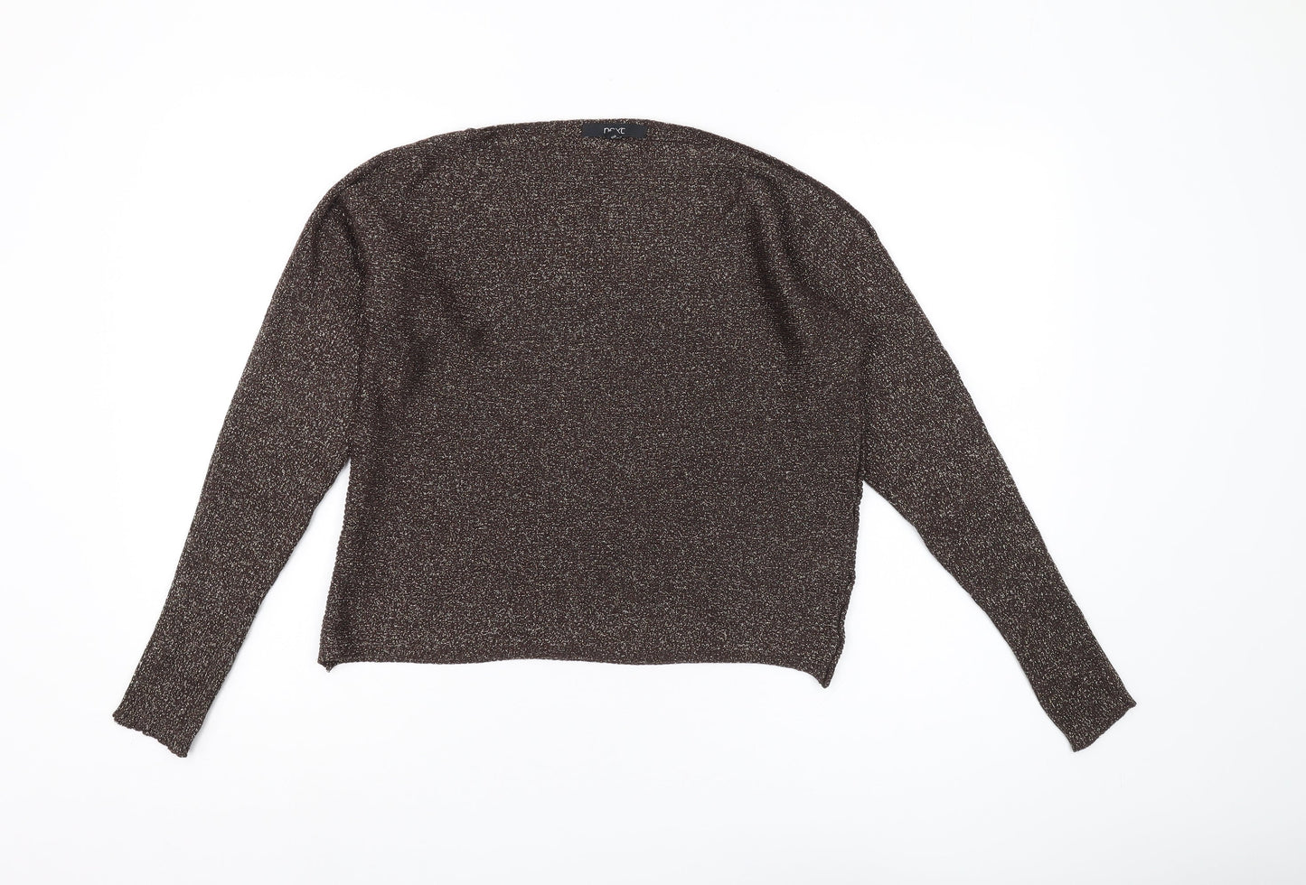 Next Women's Brown Pullover Jumper, Size S, Acrylic Knit