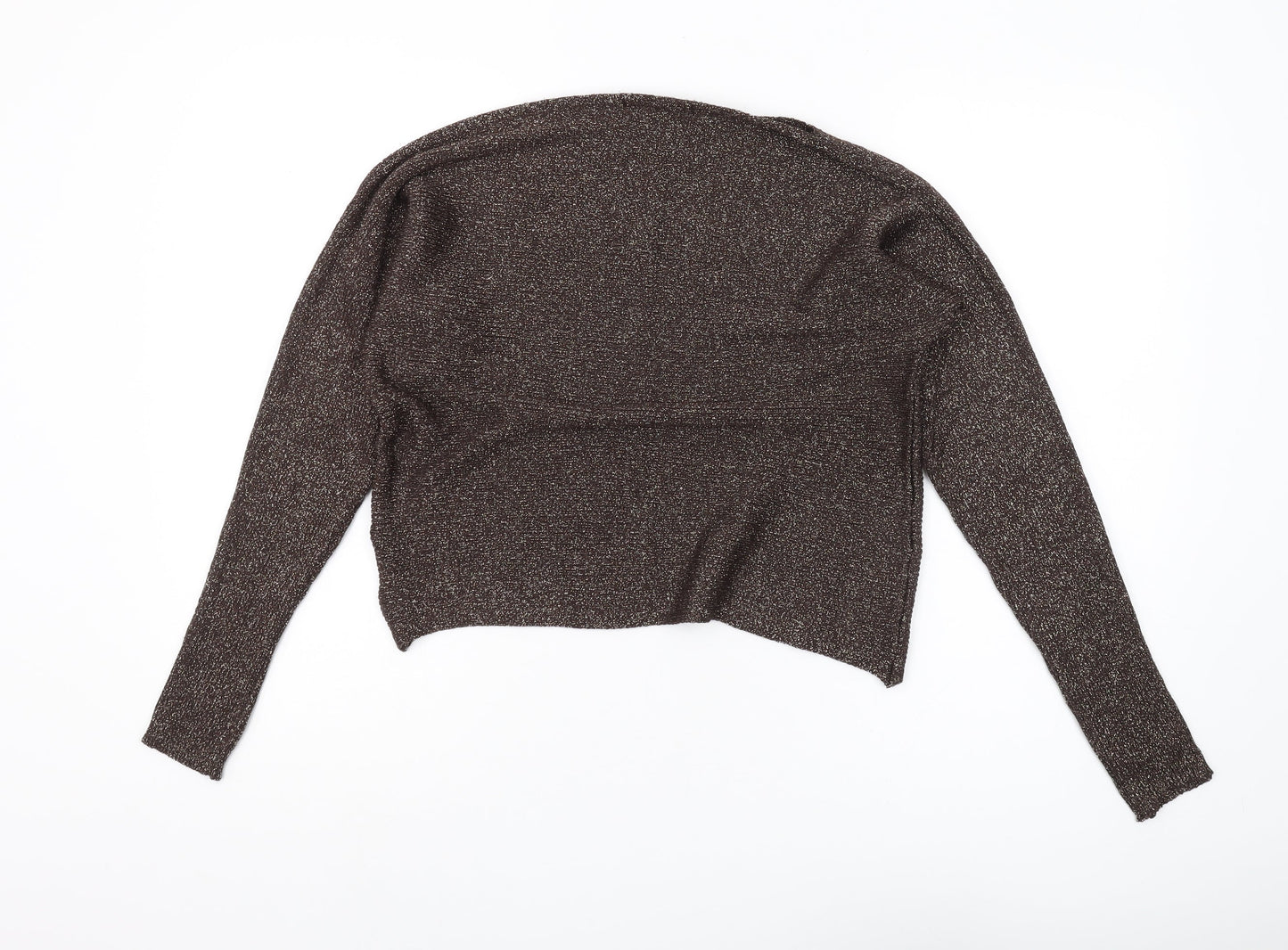 Next Women's Brown Pullover Jumper, Size S, Acrylic Knit