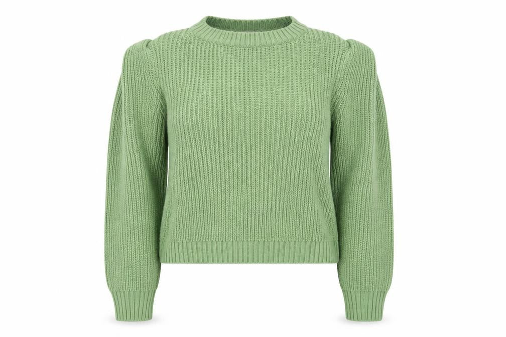 Oasis Women's Green Pullover Jumper Size L