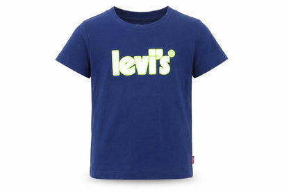 Levi's Boys Blue Logo T-Shirt - Size 3 Years