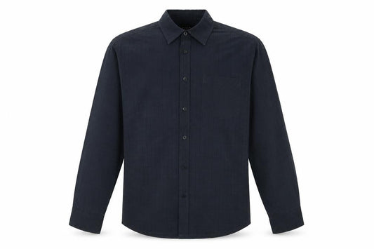 Jeff Banks Men's Black Check Shirt, Size M, Regular Fit