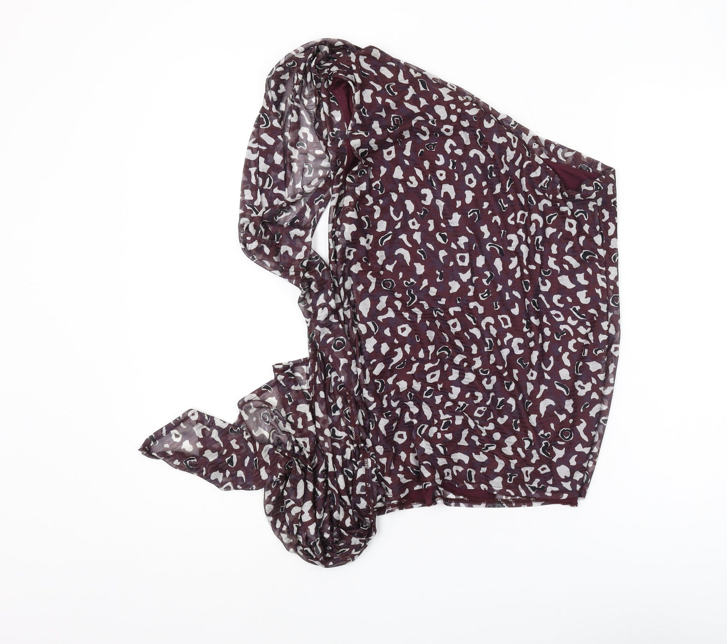 Kookai Women's Purple Animal Print Top Size 2