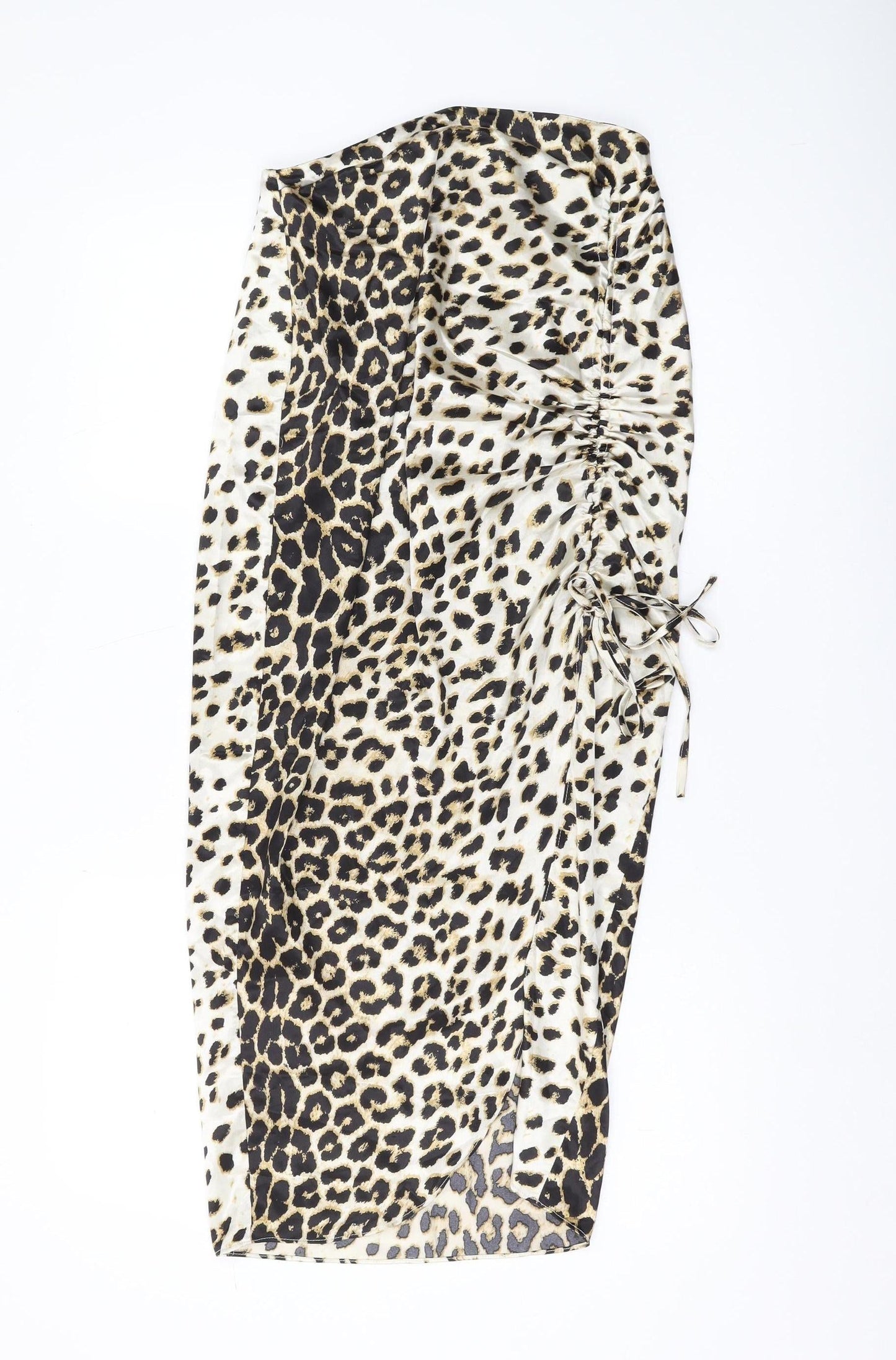 River Island Women's Leopard Print Midi Skirt