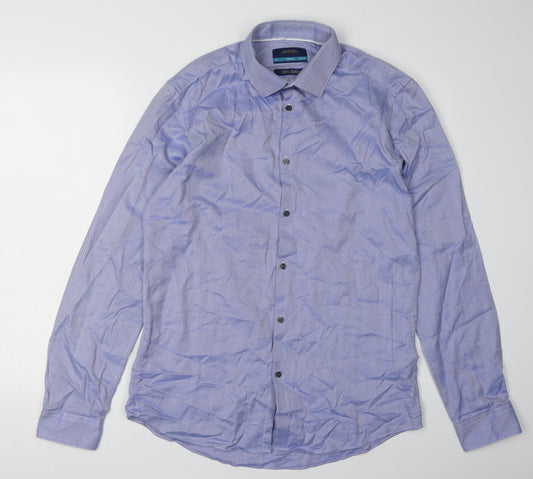 Burton Menswear London Blue Slim Fit M Shirt