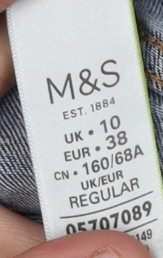 Marks and Spencer Women's Blue Skinny Jeans Size 10